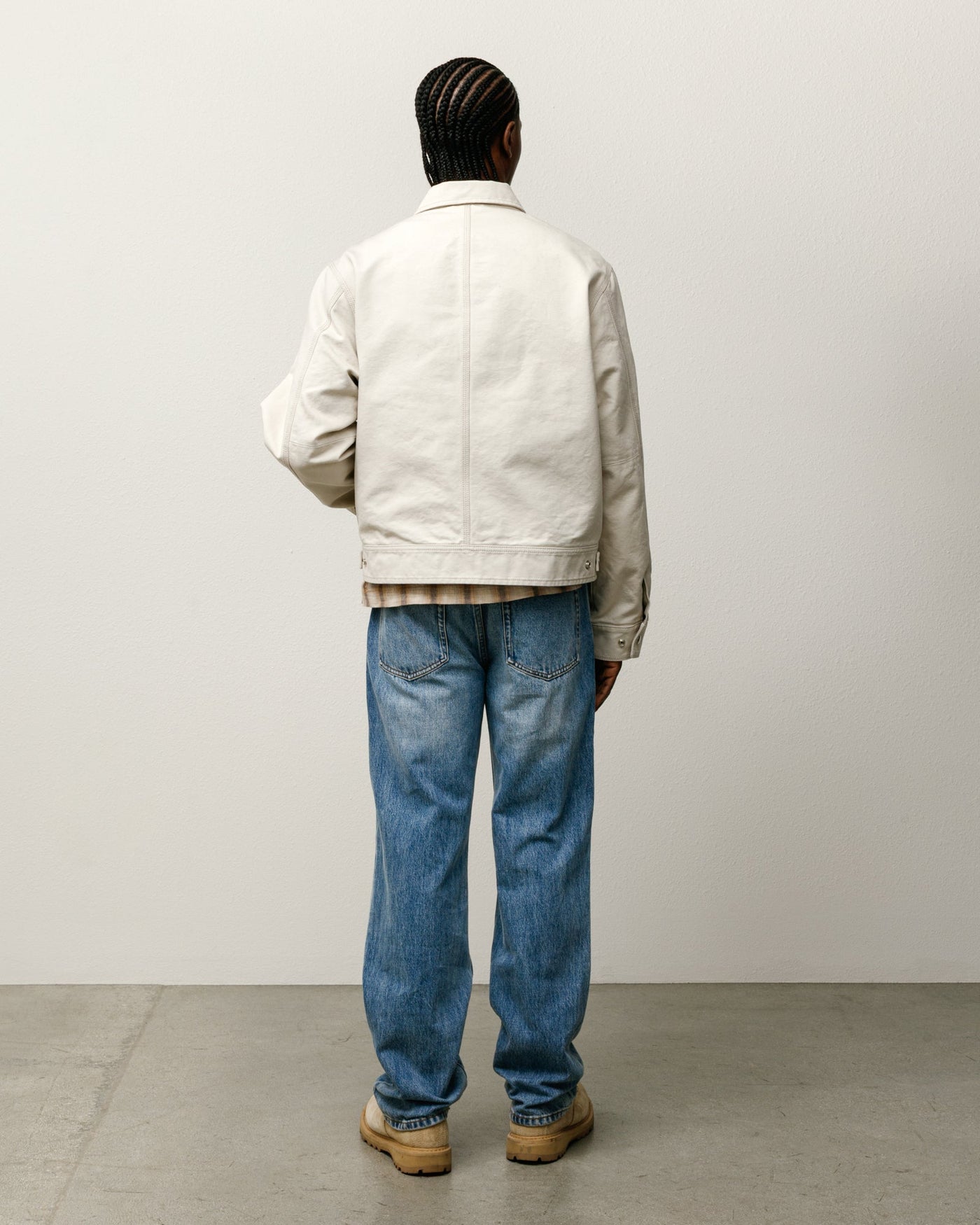 WORK JACKET COLLARED