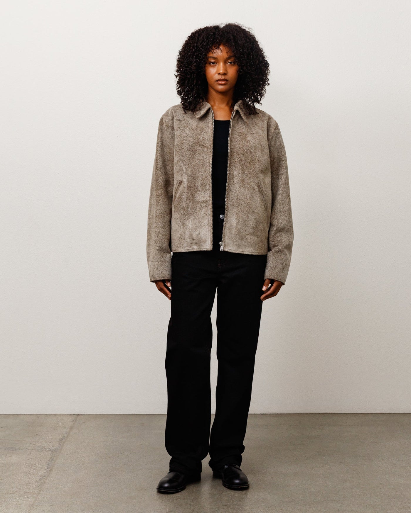 GARAGE JACKET SUEDE