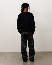 LEATHER MOTO PANT