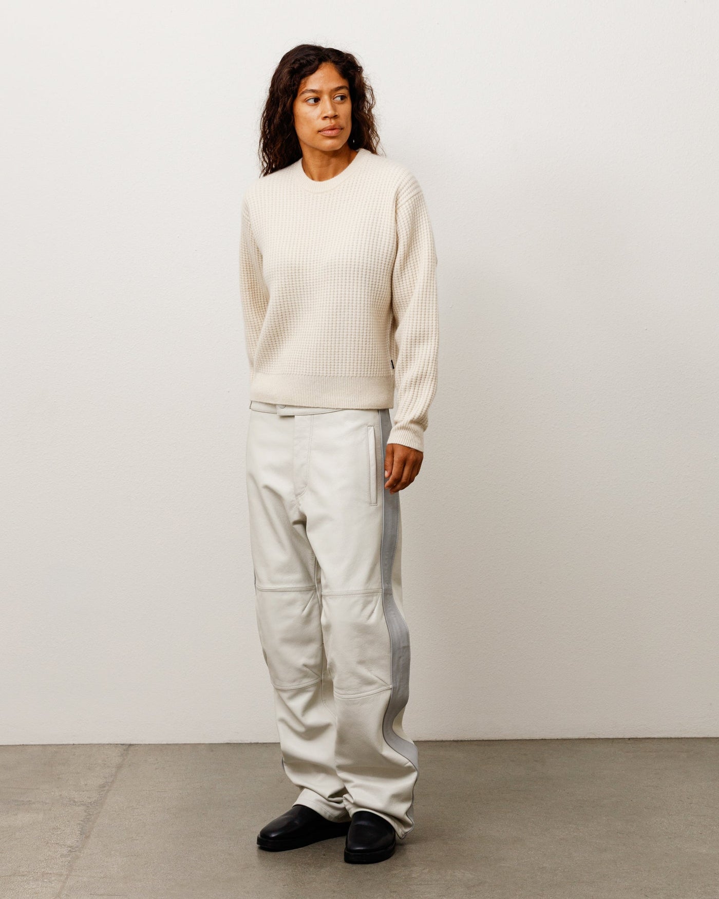 LEATHER MOTO PANT