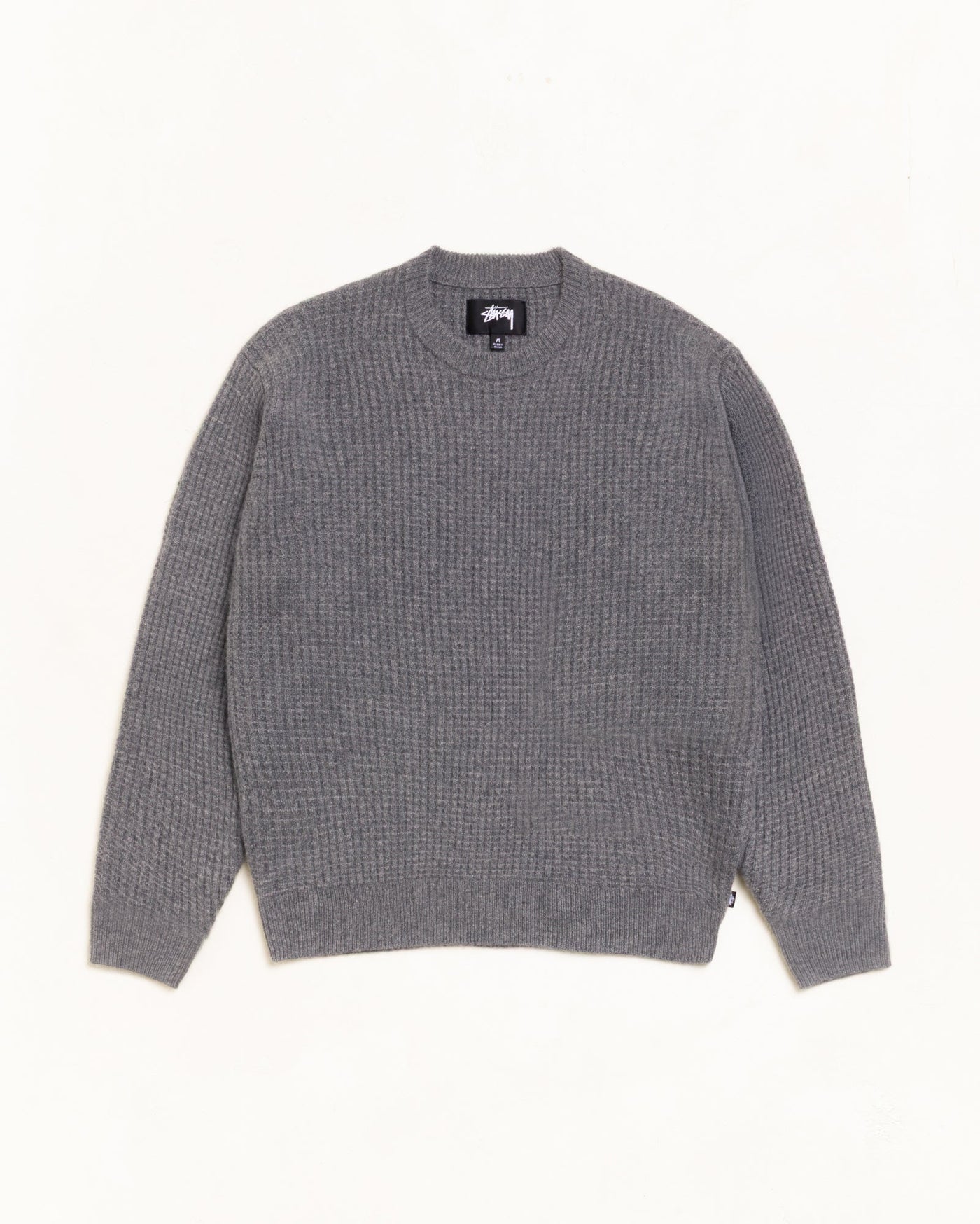 WAFFLE CASHMERE SWEATER