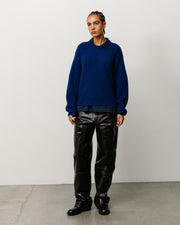 WAFFLE CASHMERE SWEATER