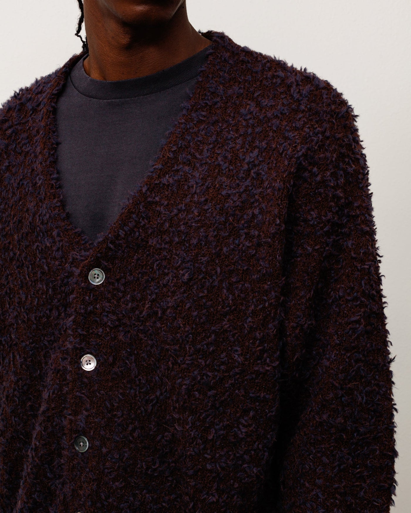 TEXTURED CARDIGAN