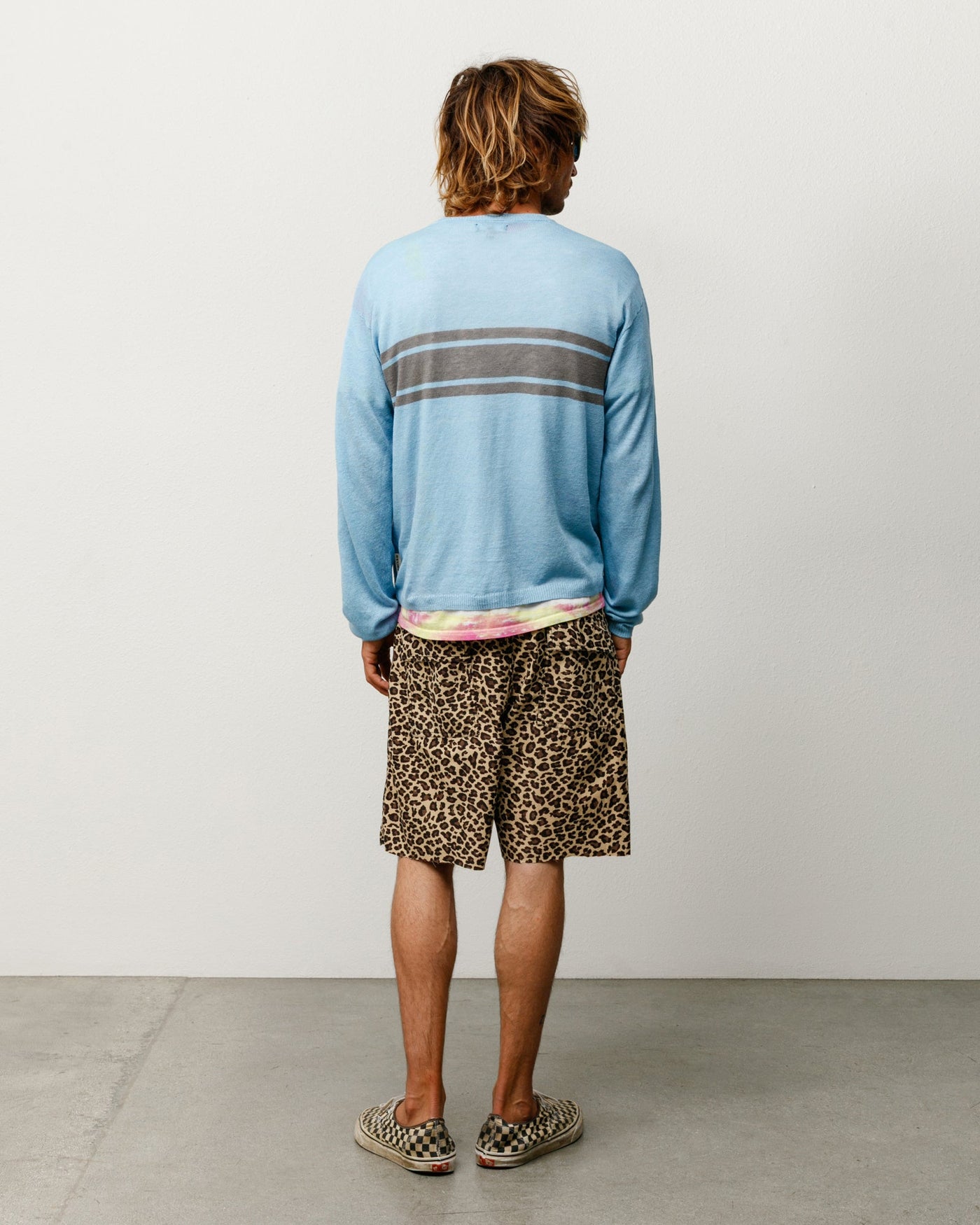 LIGHTWEIGHT STRIPED SWEATER