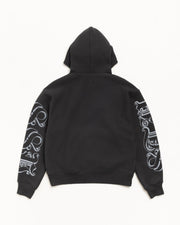 MOTIF PRINT HOODIE