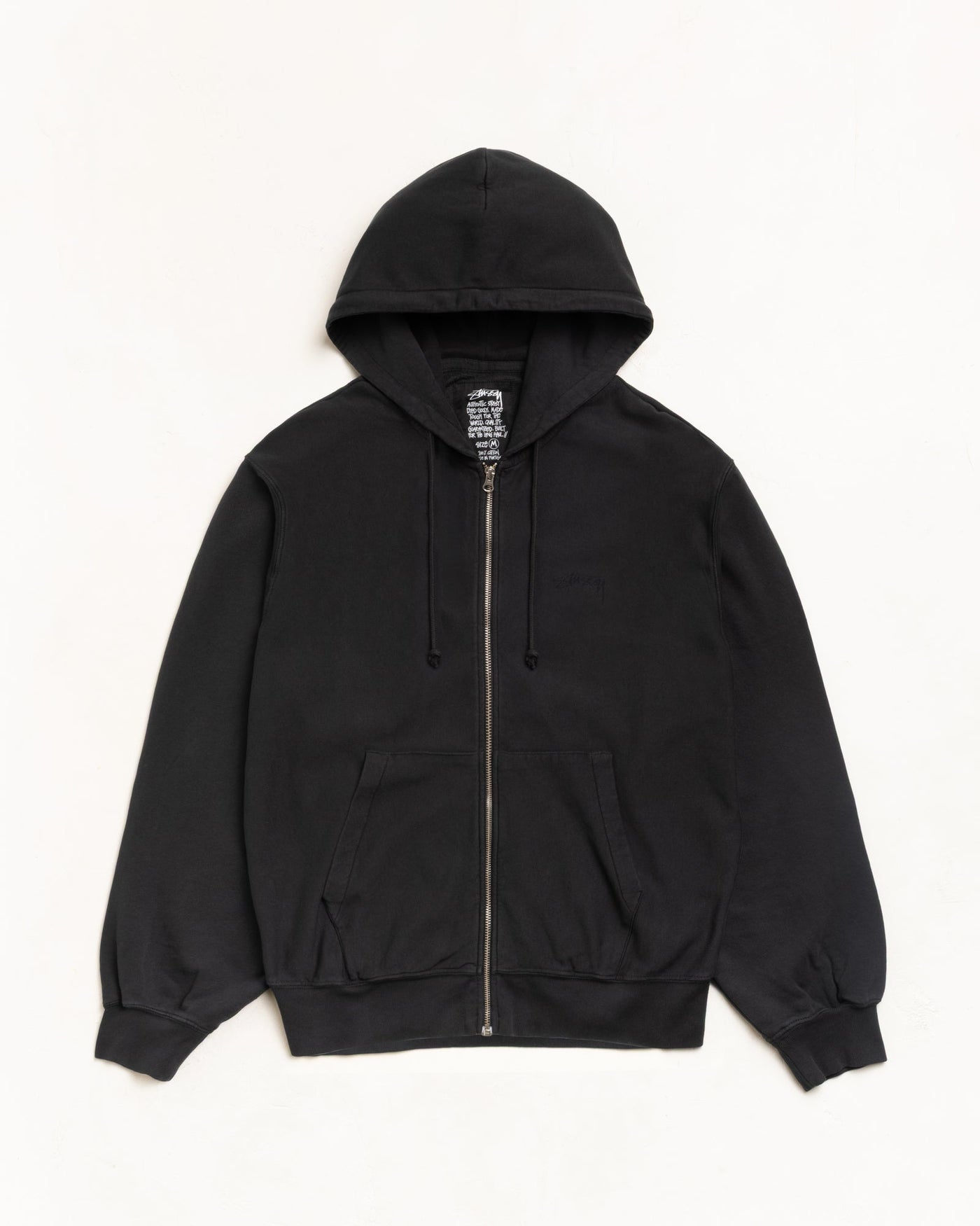 LIGHTWEIGHT TERRY ZIP HOODIE