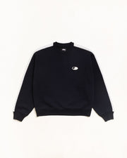 PANELED STRIPE CREW