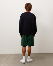 PANELED STRIPE CREW