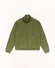 ZIP FLEECE MOCK NECK