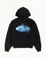 WAVE OVAL HOODIE