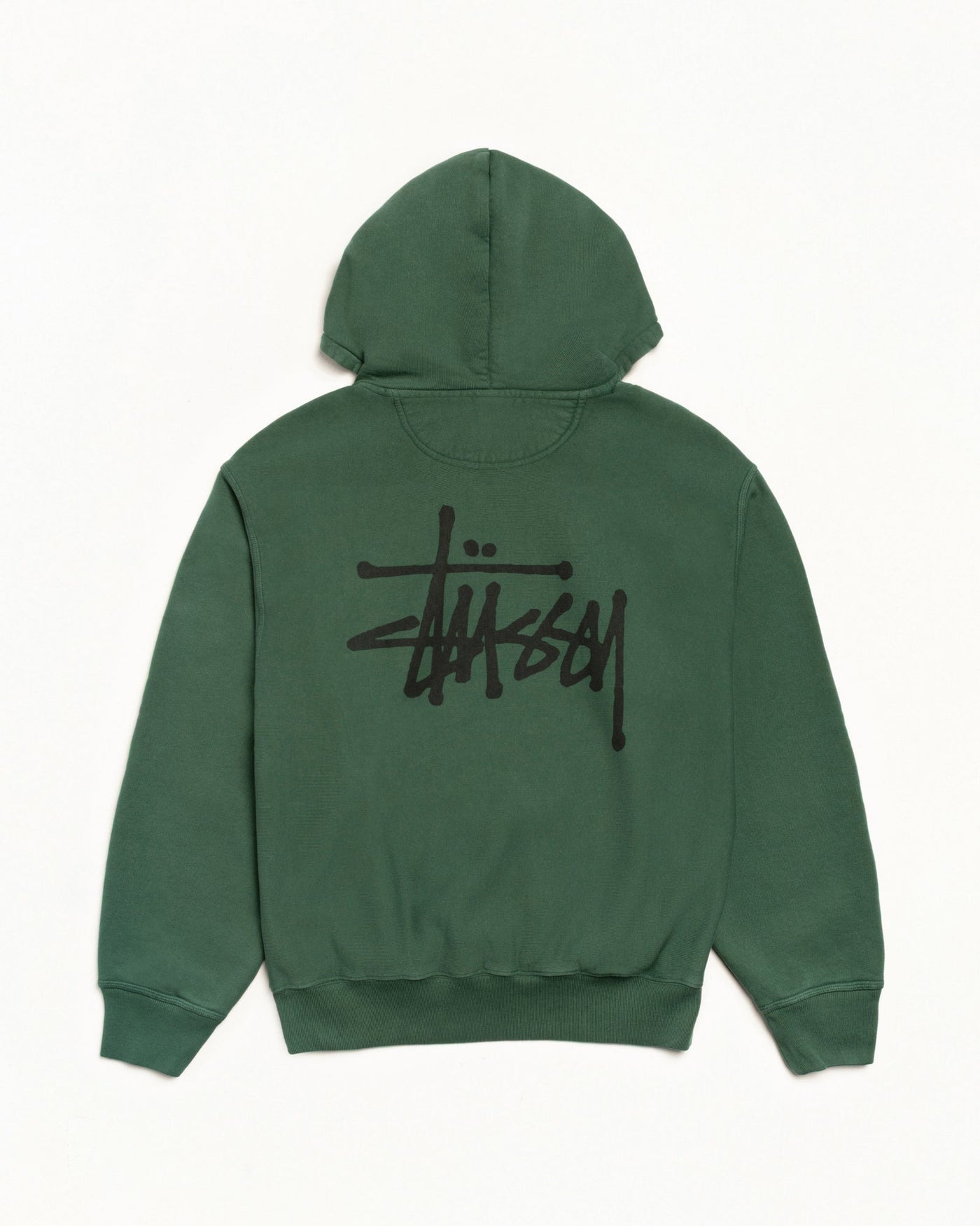 BASIC STÜSSY ZIP HOODIE