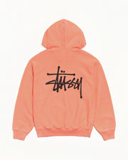 BASIC STÜSSY ZIP HOODIE