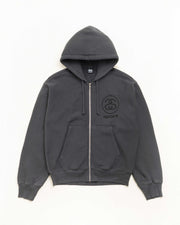 LINK SPORT ZIP HOODIE GARMENT DYED