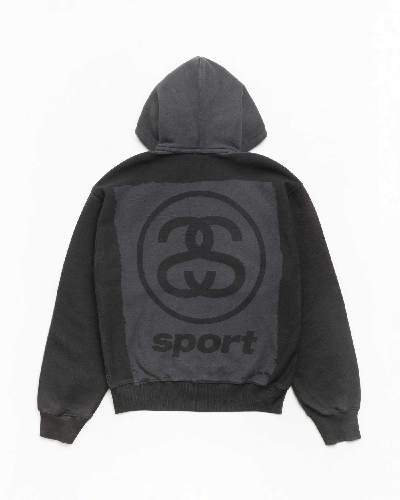 LINK SPORT ZIP HOODIE GARMENT DYED