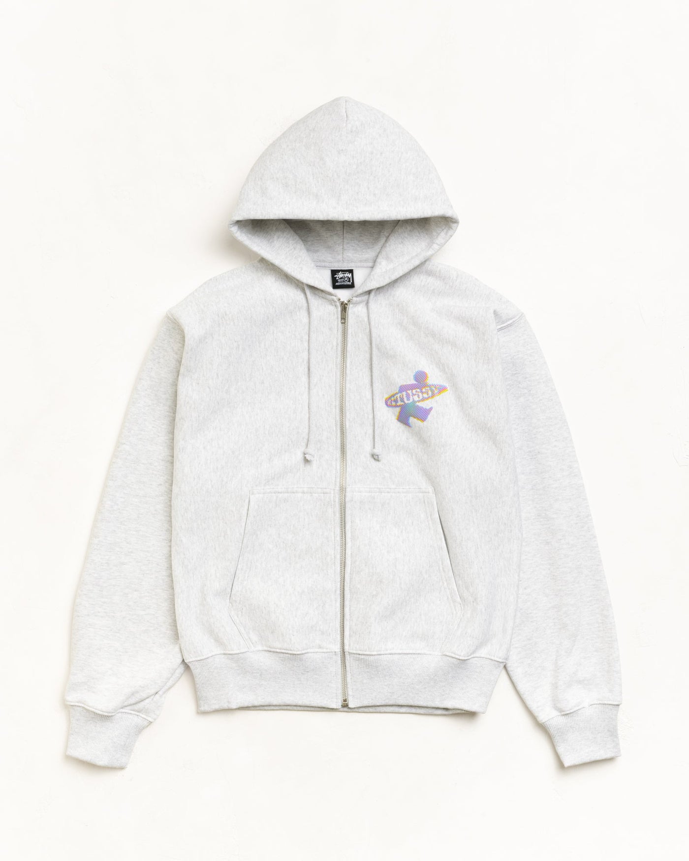 DOT SURF PUFF PRINT ZIP HOODIE