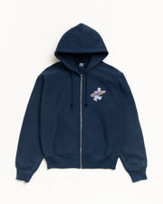 DOT SURF PUFF PRINT ZIP HOODIE