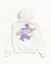 DOT SURF PUFF PRINT ZIP HOODIE
